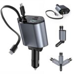 Chargeur Voiture Rapide 120 W 4 en 1 - Image 2