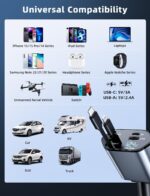 Chargeur Voiture Rapide 120 W 4 en 1 - Image 8