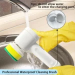 Brosse de Nettoyage Électrique Sans Fil 5-in-1 - Image 8