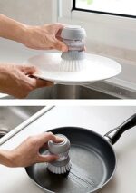 Brosse de Nettoyage pour Cuisine avec Distributeur de Savon - Image 9