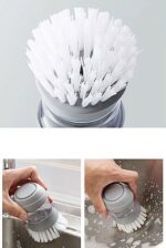 Brosse de Nettoyage pour Cuisine avec Distributeur de Savon - Image 4